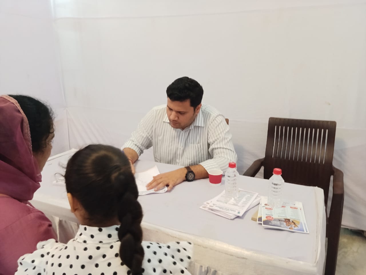 Dr M Mahesh Singh Yukti Liver and Gastrocare Bilaspur CG Health Camp 1